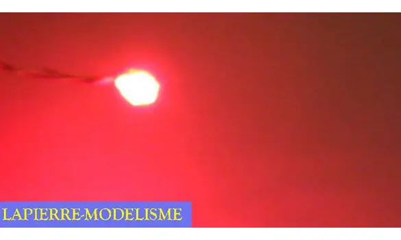 1 LED CMS clignotante rouge FE