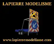 Remorque fleche éclairé