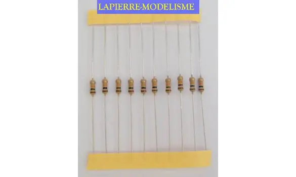 10 résistances 10 kOhms